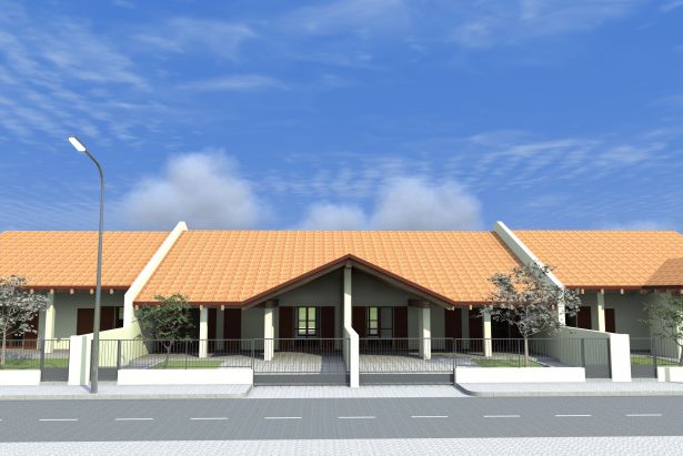 70Villette a schiera - rione Isola - Vercelli